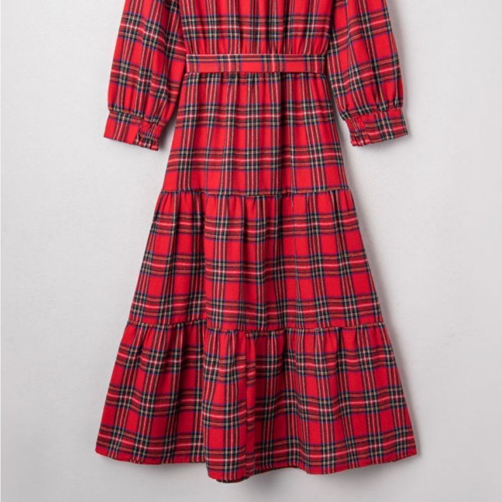 Ted Tartan Print Christmas Dress - Picture 3 of 5